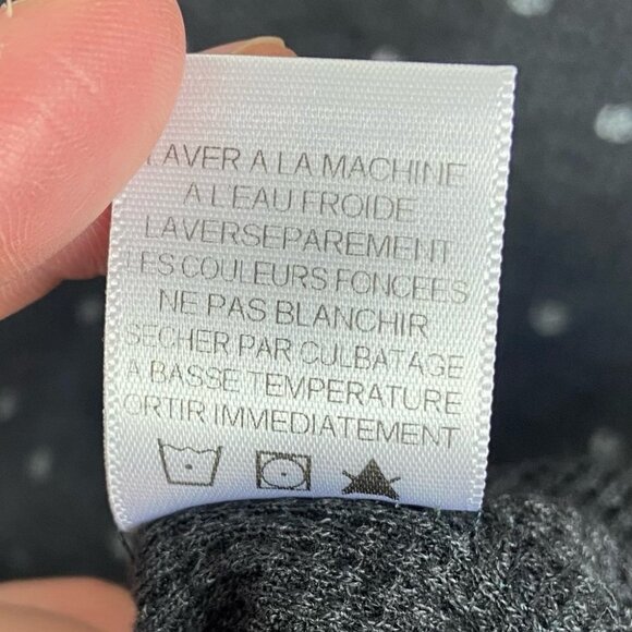 Free People‎ Printed Thermal Desperate Polka Dot Waffle Knit Size Small Bohemian - Picture 8 of 14